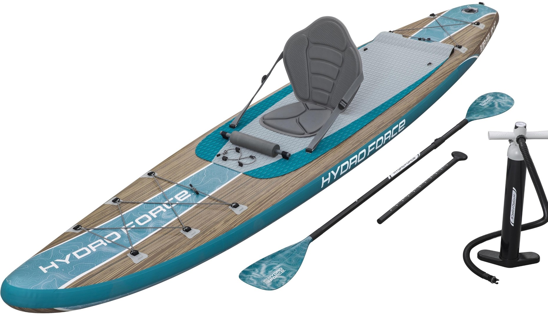 Hydro-Force Glider Elite 2-i-1 SUP-paddelbräda och kajak