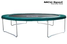 MCU-Sport Pro-line 4,3m Grön Studsmatta V3.0