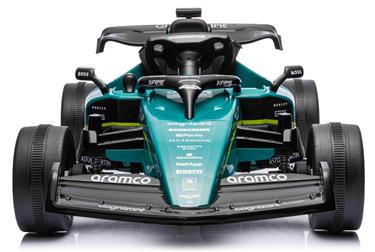 Aston Martin F1 Gokart för barn 4x12V med 2,4G + lädersäte + gummihjul-2