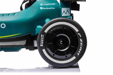 Aston Martin F1 Gokart för barn 4x12V med 2,4G + lädersäte + gummihjul-9