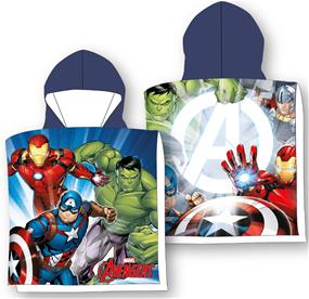 Avengers Poncho badhandduk med huva - 100 procent bomull