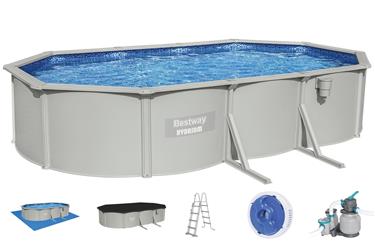 Bestway Hydrium 610 x 366 x 122 cm Oval Stålväggspool Set (2025 model)