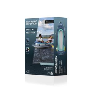 Bestway Hydro Force Gummibåt Treck X3 Set 232 x 118 cm-11