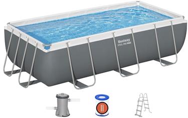 Bestway  Steel Pro MAX 404 x 201 x 100 cm Rektangulär pool (2025)