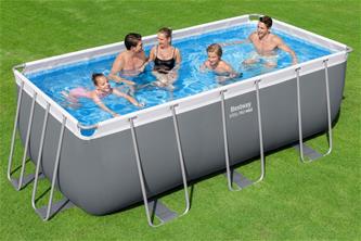 Bestway  Steel Pro Max 412 x 201 x 122 cm Rektangulär pool-2