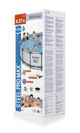 Bestway Steel Pro MAX Frame Pool 457x 122cm m.filter, pump, stege m.m.-6