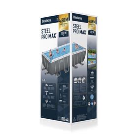 Bestway  Stel Pro Max 488 x 244 x 122 cm Rektangulär pool-8