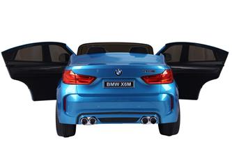  BMW X6 M 12v XXL Blå-Lackering m/Gummihjul + 2.4G + 10AH-5