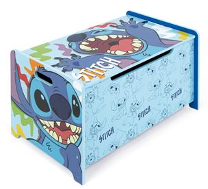 Disney Stitch Leksakslåda och bänk i trä-4