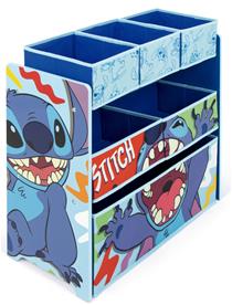 Disney Stitch Trä Hylla m/6 korgar-2