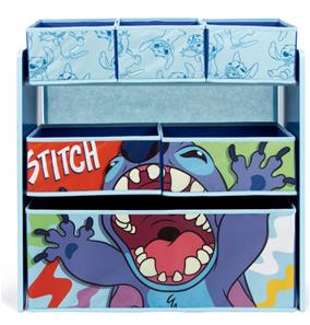 Disney Stitch Trä Hylla m/6 korgar-6