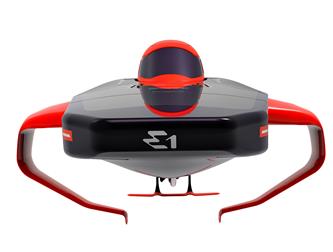 E1 RaceBird Lite RC Hydrofoil Fjärrstyrd båt 2,4 GHz RTR, Röd-3