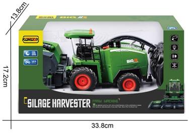 Fjärrstyrd Silage 1:24 Alloy 2.4G skördetröska-2