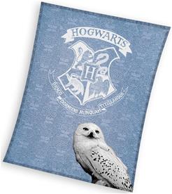 Harry Potter Hedwig Coral Fleece Filt - 130 x 170 cm