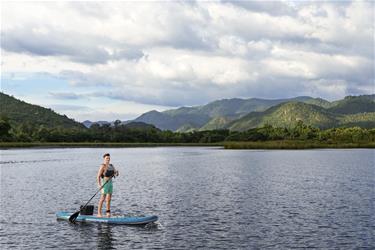 Hydro-Force Aqua Drifter 2-i-1 SUP-paddelbräda och kajak 335cm-5