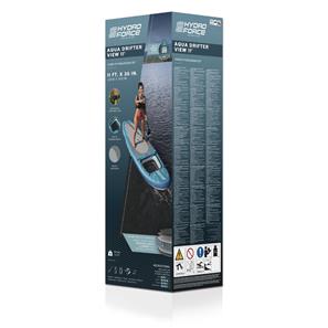 Hydro-Force Aqua Drifter View SUP Paddleboard 335x91,5x15 cm-11