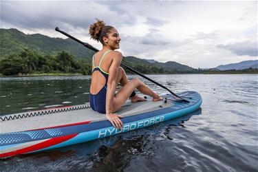 Hydro-Force Oceana 2-i-1 SUP Paddleboard og Kajak-sæt 305 cm-9