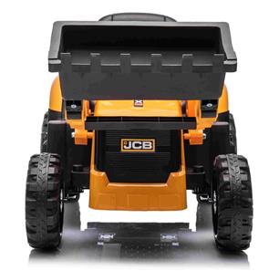 JCB EL Traktor med frontskopa för barn 12V med 2,4G fjärrkontroll-4