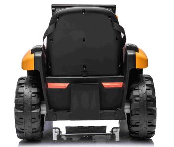 JCB EL Traktor med frontskopa för barn 12V med 2,4G fjärrkontroll-5