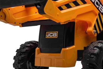 JCB EL Traktor med frontskopa för barn 12V med 2,4G fjärrkontroll-8