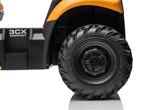 JCB El Traktor med frontskopa + grävmaskin för barn 12V med 2,4G-remote-10