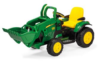 John Deere Ground Loader EL Traktor med skopa 12V