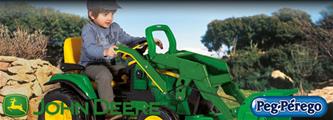 John Deere Ground Loader EL Traktor med skopa 12V-7