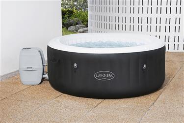  Lay-Z Spa 180 x 66 cm Miami AirJet 4 Black Spabad-8