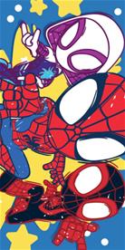 Marvel Spiderman Spidey Badhandduk - 100 procent bomull