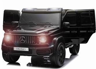 Mercedes-Benz G63 XXL elbil för 2 barn 24V m/gummihjul + 24V14AH