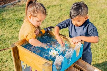 Plum Discovery Forest Vattendrag / Vattenlek för barn-13