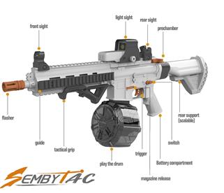  SembyTac M416SS Gelblaster-2