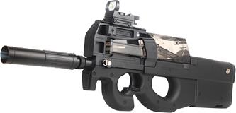 SembyTac P90 Gel Blaster, svart