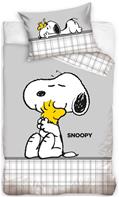 Snobben / Snoopy Junior Sängkläder 100x135 cm - 100 procent bomull